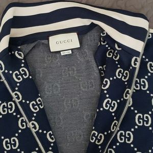GG jacquard cotton jacket